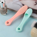 Wacky® Silicone Facial Cleansing Brush Set | Manual Finger-Wearable Blackhead Remover & Pore Exfoliator | Soft Dual-Sided Scrub Pad for Deep Nose Cleaning, Face Wash & Lip Scrubbing (Pack of 2, Pink & Mint Green)
