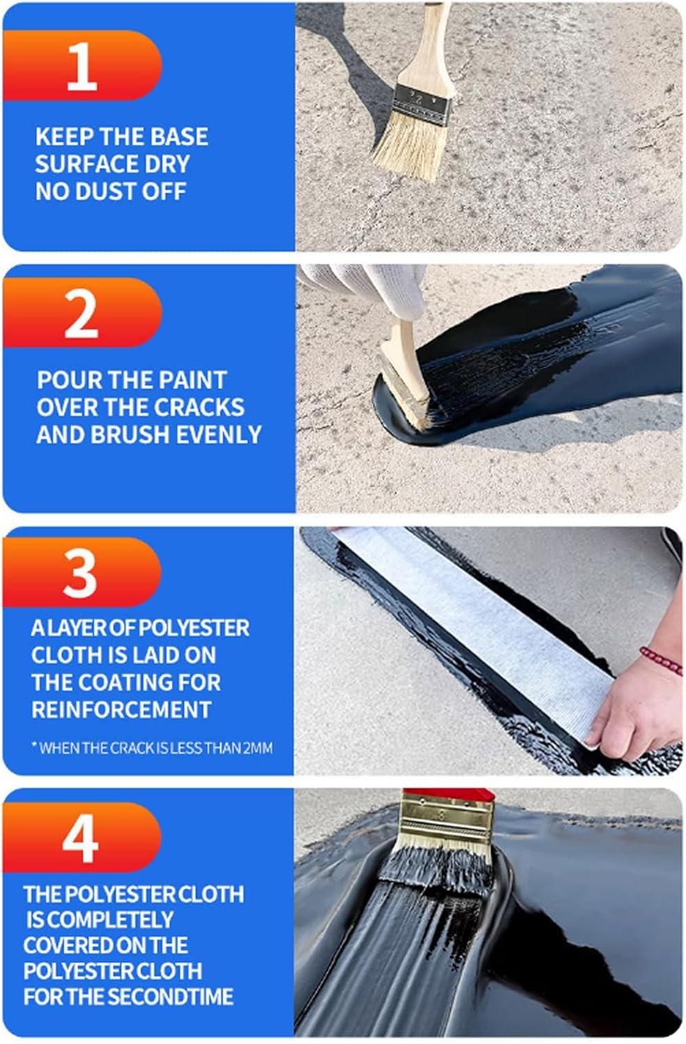 Waterproof Multi-Purpose Polyurethane Coating 600 ml (Pack of 2)